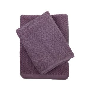 Asciugamano per il viso colore lilla Nirvana