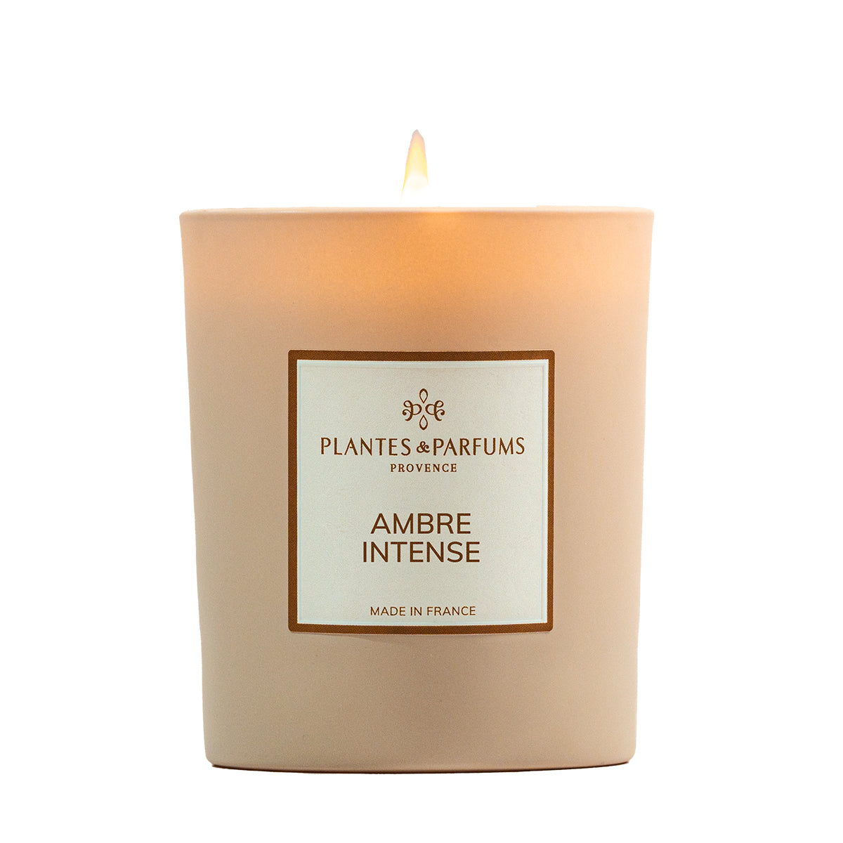 Candela profumata Ambra Intensa 180 gr - Plantes et Parfums