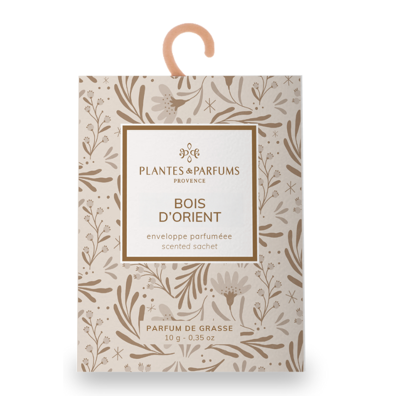 Sacchetti profuma biancheria 10 gr - Bois d'orient Plantes et parfumes